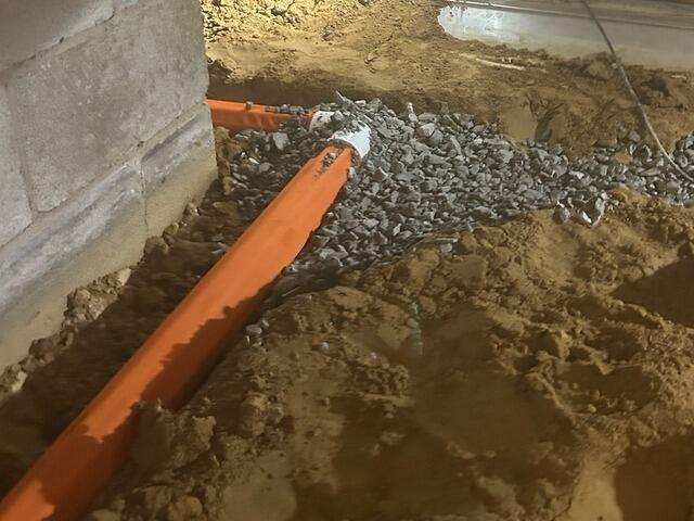 StarPipe Crawl Space Drainage System