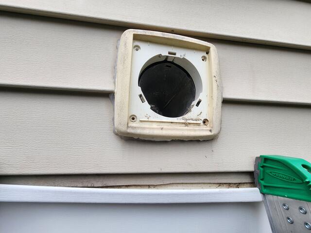 Exposed Exhaust Vent