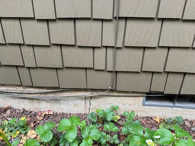 Crack In Concrete Foundation Wall
