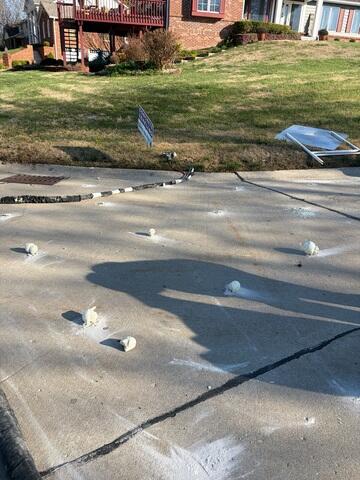 Concrete Driveway Repair & Leveling