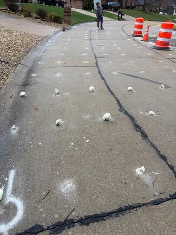 Concrete Driveway Repair & Leveling