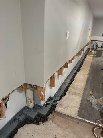 Drainage System Installation