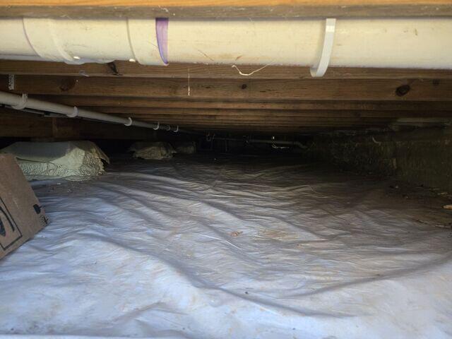 Crawl Space Before