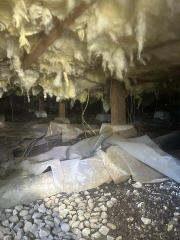 Very Dirty Crawl Space