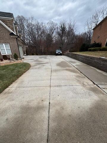 Driveway Before