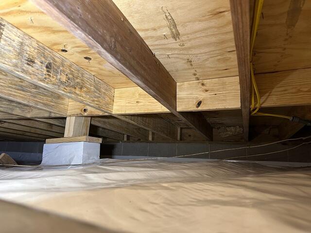 A Cleaner and Drier Crawl Space