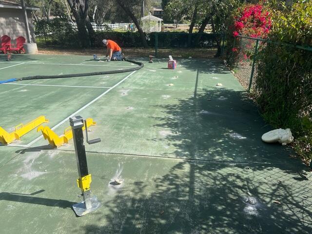 PolyLevel Injection Work in Progress in Fallbrook CA