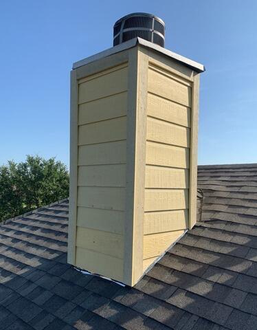 Chimney Repair Completion in Frisco, TX - Siding and Exterior Finishing