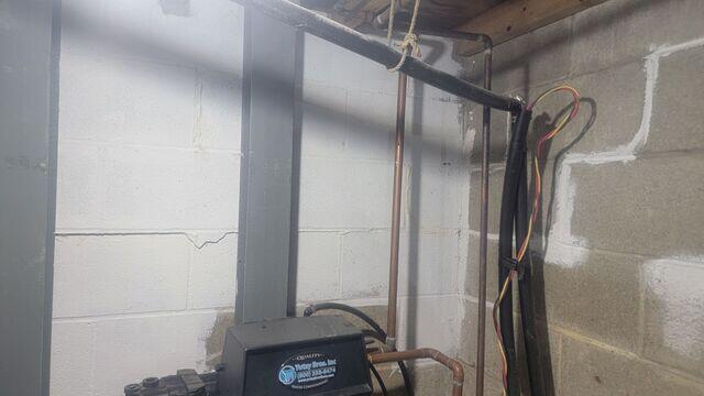 Leaky Wall Cracks in the Basement