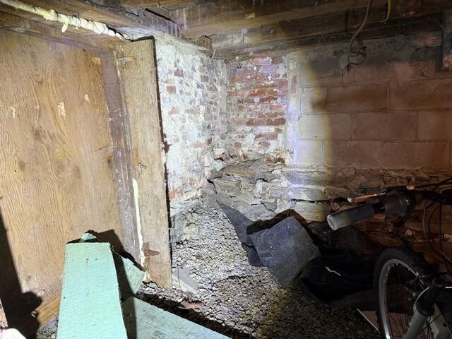 Damp Crawl Space