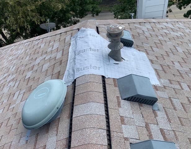 Emergency Roof Repair in Frisco, TX - Leak Protection Around Vent