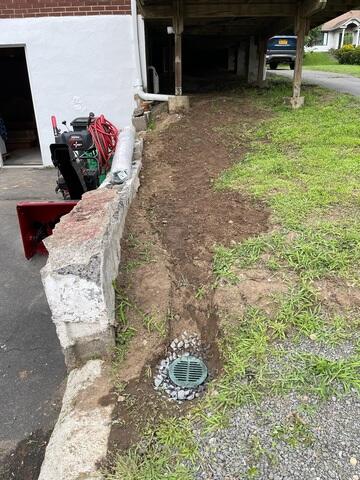 Buried Discharge Line