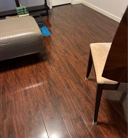 Water-Damaged Hardwood Flooring in Frisco, TX - Moisture Swelling and Restoration