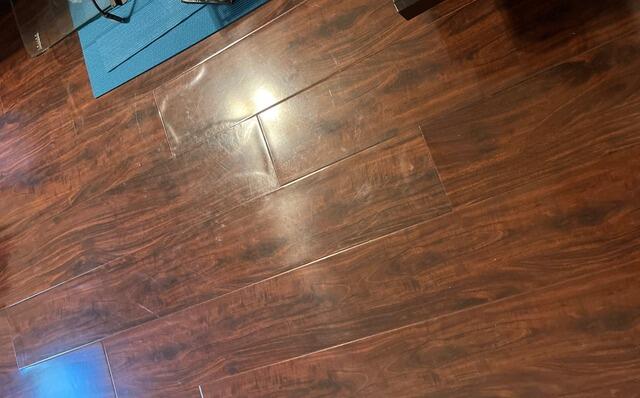 Buckling Hardwood Flooring from Water Damage in Frisco, TX - Remodeling and Restoration