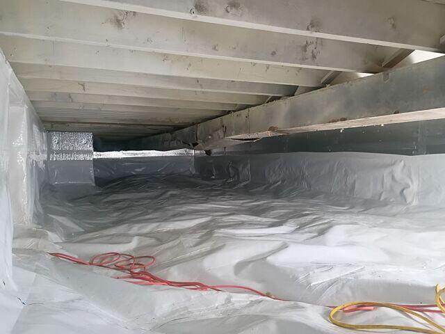 Crawl Space Makeover in Milford, OH