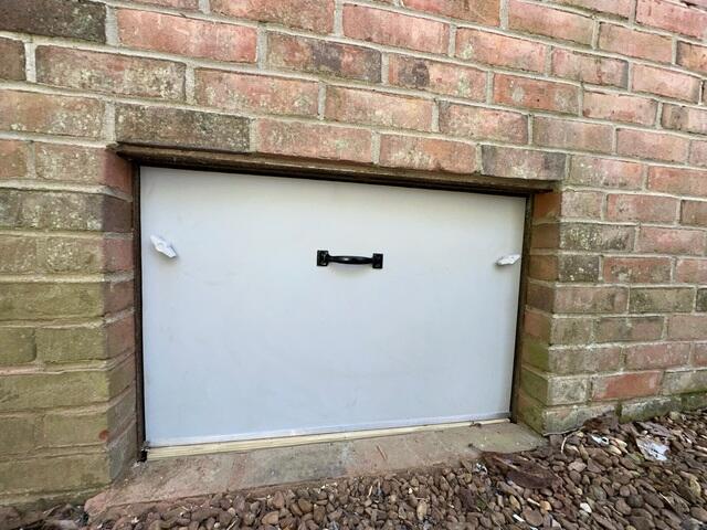 New Crawl Space Door