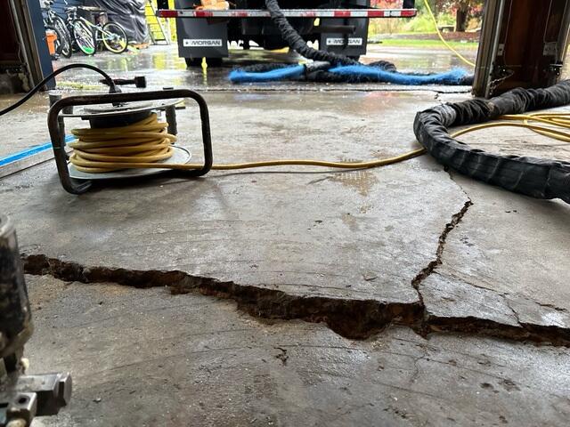 Unlevel Garage Floor