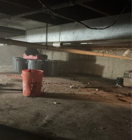 Wet Crawl Space