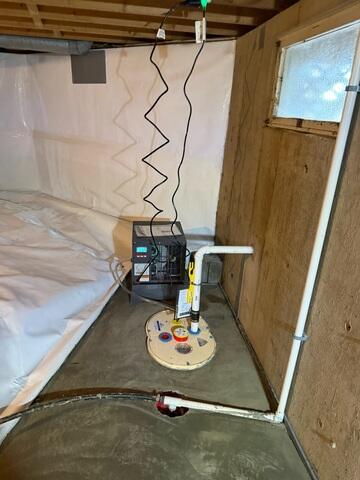 Waterproofed Basement