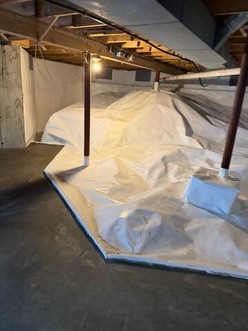 New Slab & CleanSpace Vapor Barrier