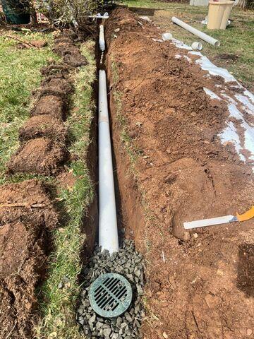 Discharge Line Installation