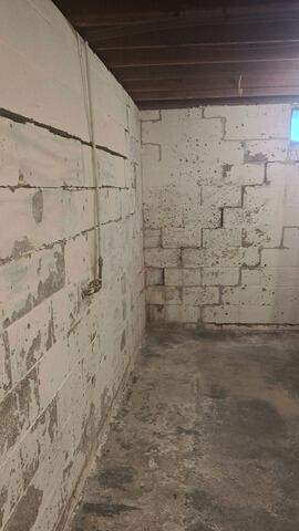 Bowing & Cracked Foundation Wall