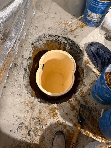 Sump Pump Installation