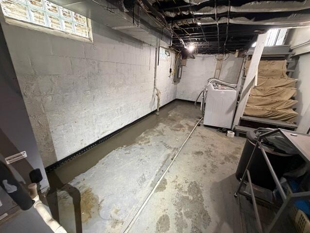 Finished Waterproofing Results