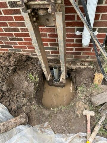 Galvanized Steel Tubes Placed