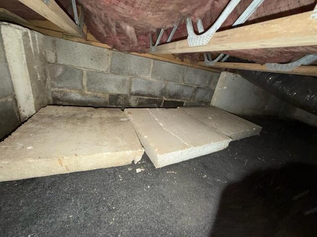 Crawl Space before