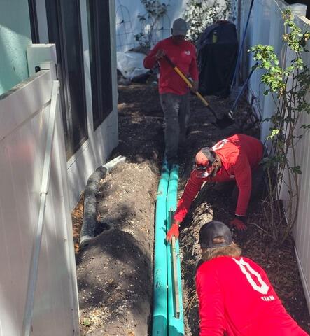 Drainage Pipe Installation