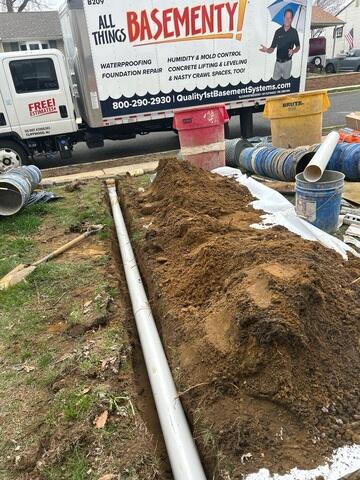 Discharge Line Installation