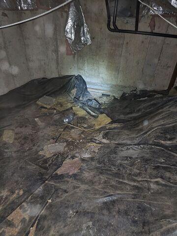 Very Dirty Crawl Space