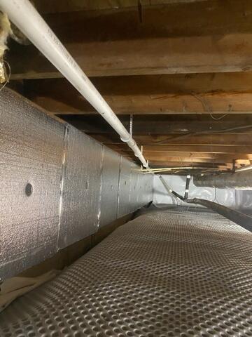 Wall Insulation and Drainage Matting