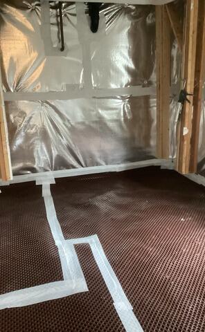 ThermalDry Wall System and DrainMatt