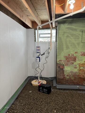 Adding in a Sump Pump System