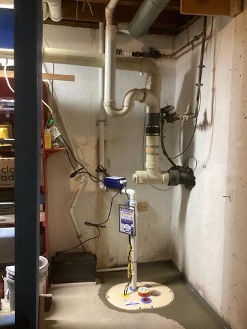 A Super New Sump Pump System