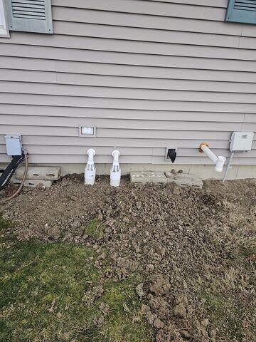 Exterior Discharge Lines