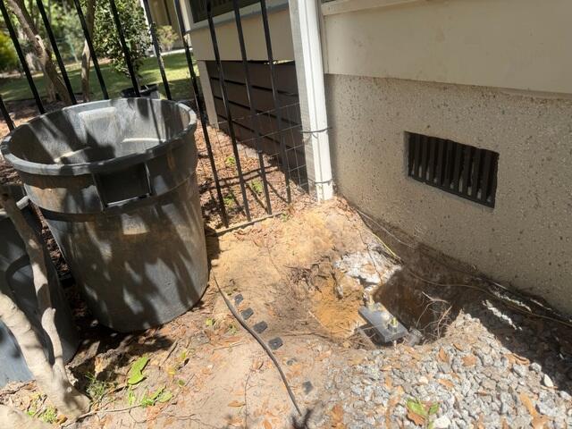 Helical Pier Installed