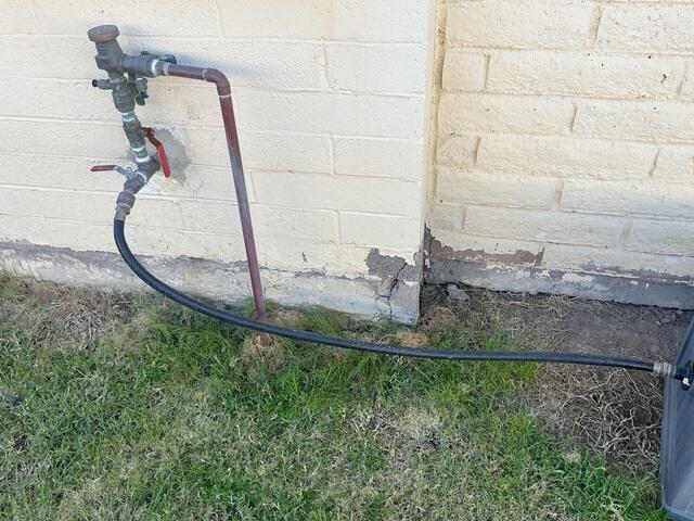 Exterior Foundation Crack at Stem Wall in Chandler, AZ