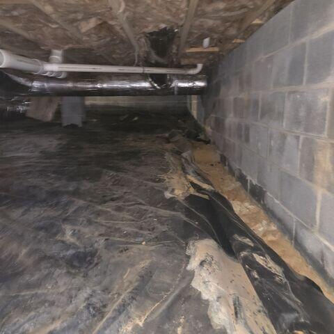 Crawl Space Before