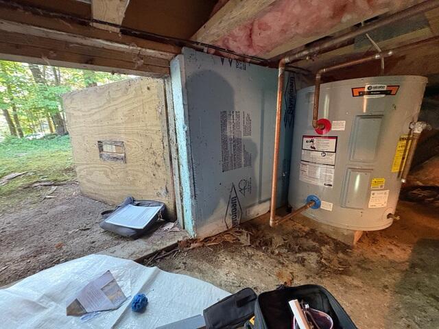 Damp Crawl Space