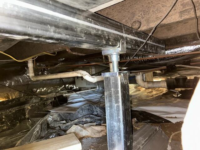 Stronger Crawl Space Support