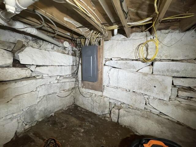 Damp Crawl Space