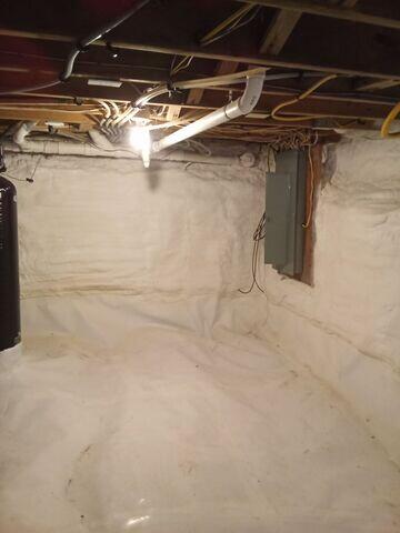 Encapsulated Crawl Space