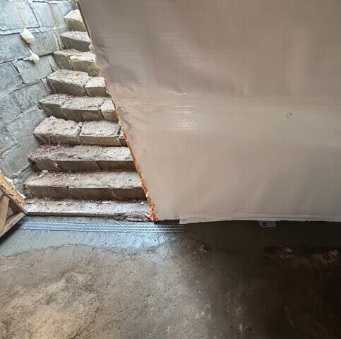 TrenchDrain Grated Basement Drain