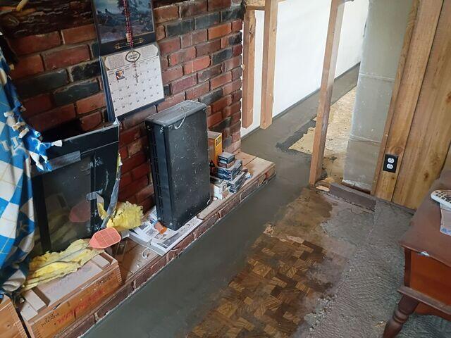 Interior French Drains in Warsaw, KY