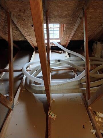 Old Insulation Removed