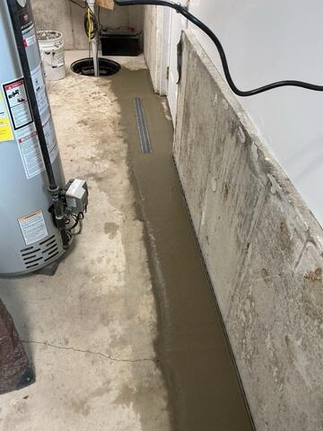 TrenchDrain For Surface Moisture