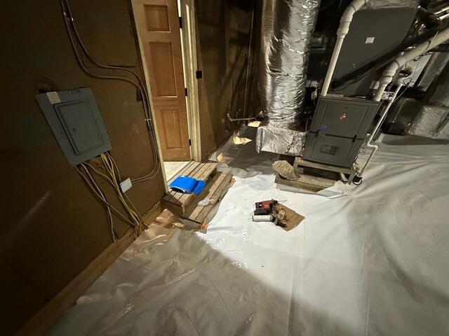 Dehumidifiers Installed